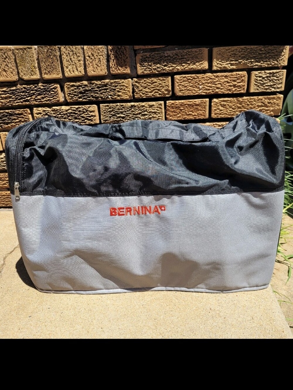 Bernina Soft Dust Cover-Back Section Opening-One Zipper Side 21(W)x15(H)x8.5(L)